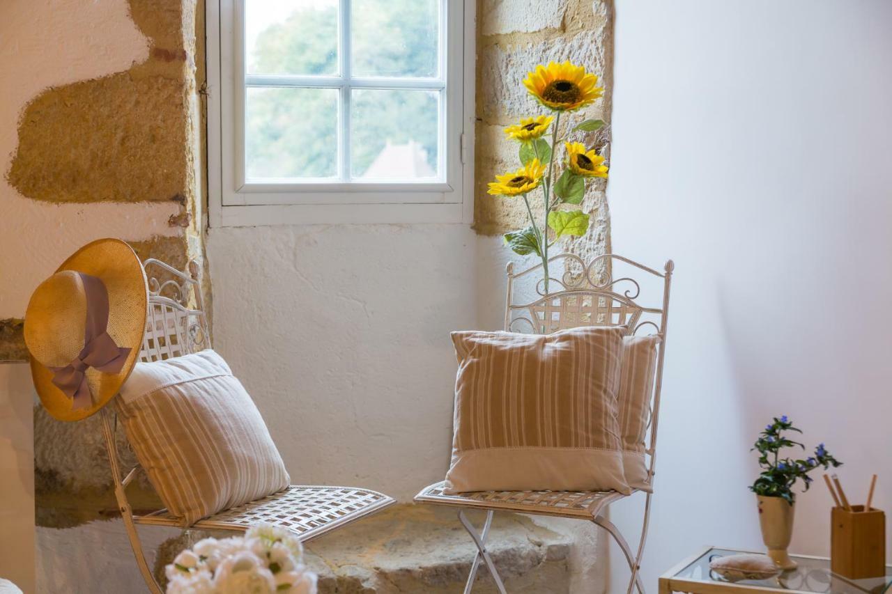 Au Coeur De Beynac, Une Maison De Caractere Avec Jardin Terrasse Buitenkant foto