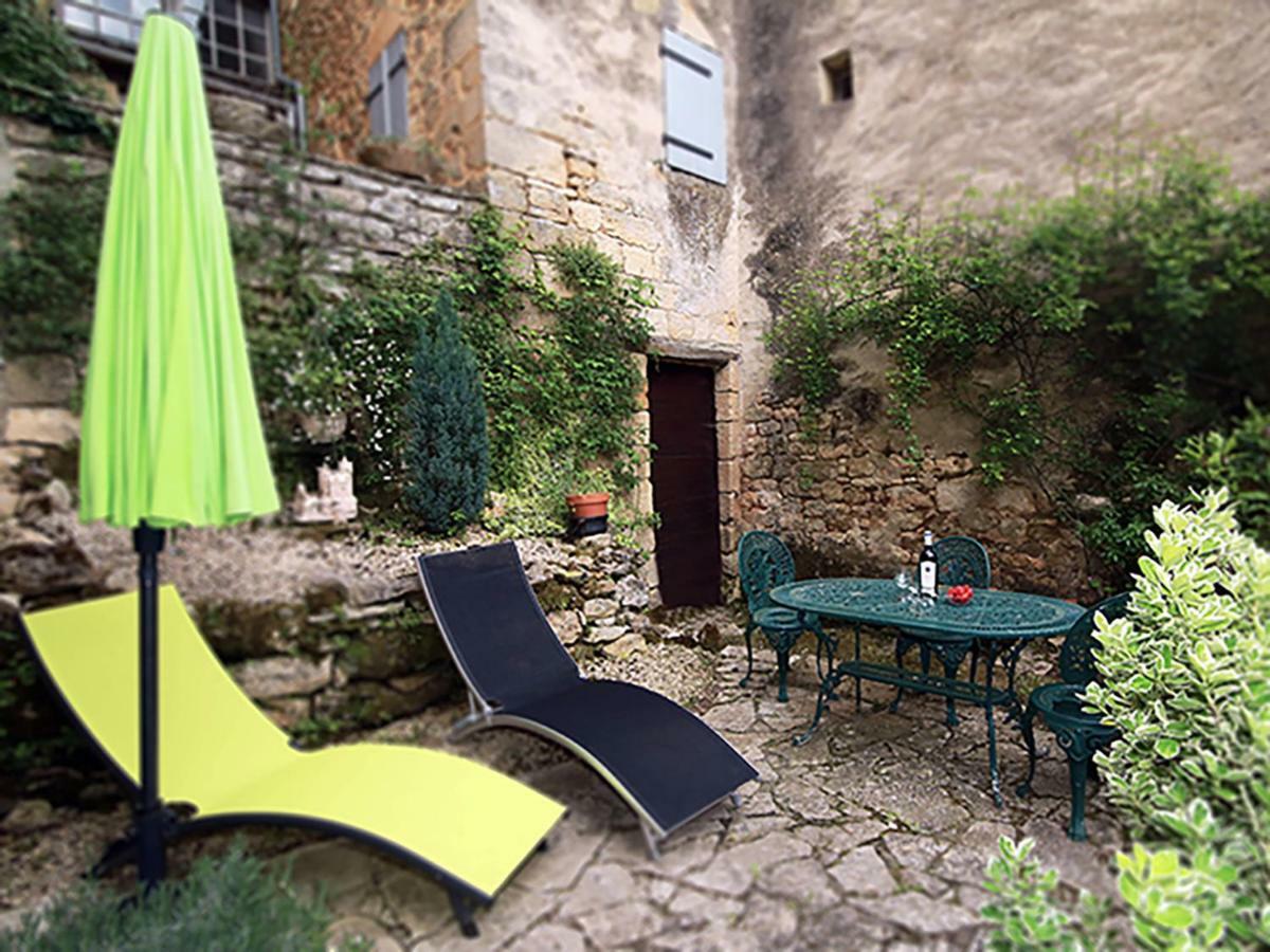 Au Coeur De Beynac, Une Maison De Caractere Avec Jardin Terrasse Buitenkant foto