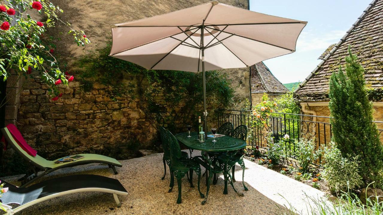 Au Coeur De Beynac, Une Maison De Caractere Avec Jardin Terrasse Buitenkant foto